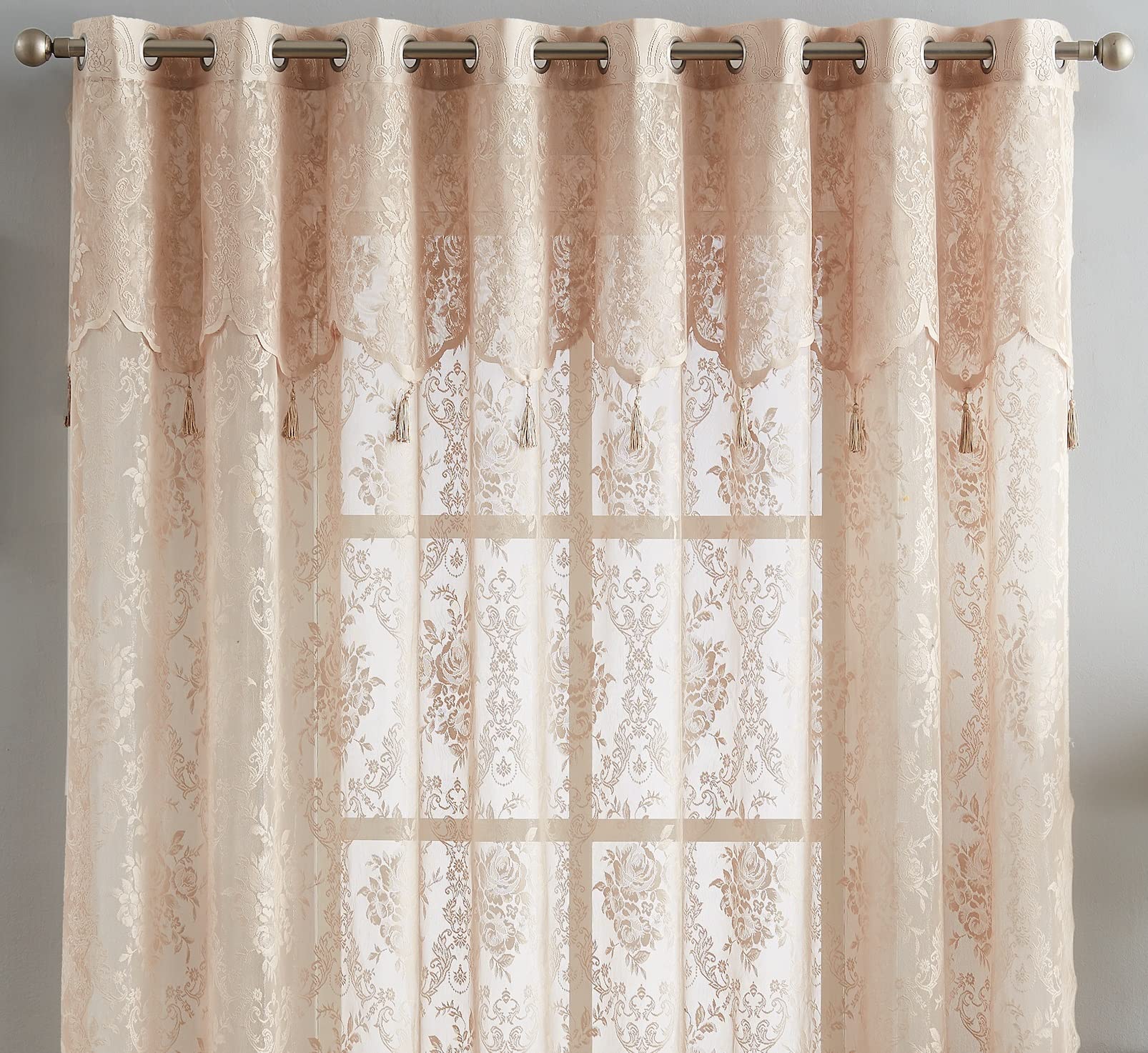 Warm Home Designs Semi Sheer 102